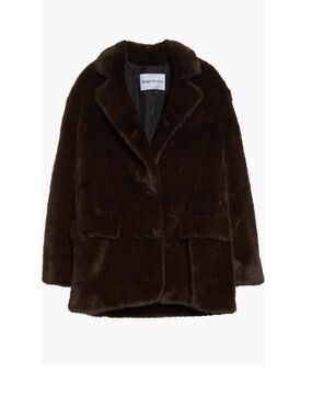 Stand Studio Emmie Faux Fur Jacket